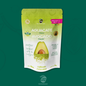 Freeze-Dried Healthy Avocado powder snack made with 100% organic fruit 25 gr each