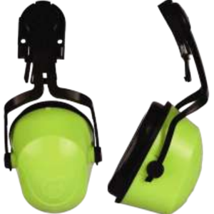 Hearing Earmuff for Hi-Visibility Helmet