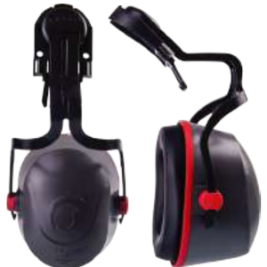 Hearing Earmuff for Wide Brim Helmet 24 dB