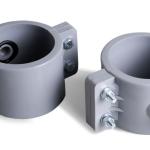 High quality durable Plumbing Clamp colour gray for Imperial threats 7 different sizes