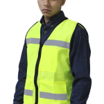 Reflective Vest with neon Fabric