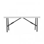 Outdoor Plastic & Metal Centre Folding Bench