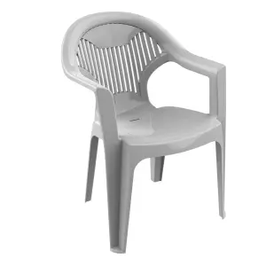 Light durable Ventilated stackable Cai Chair beautiful patterns dimensions 62x79x60 cm