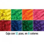 Medium brush type broom, PVC bristles, wooden stick