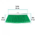 Vinyl broom, brush type, 30 cm wide, without handle
