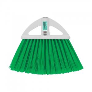 Vinyl broom, fan type, large, without handle