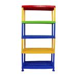 Safe durable Children Shelf Tisa sturdy non toxic propylene colorful fun dimensions 92x46x186 cm