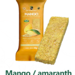 Yummy Healthy Freeze-Dried Mango bars made with 100% organic fruits no-pesticides or additives 10 gr