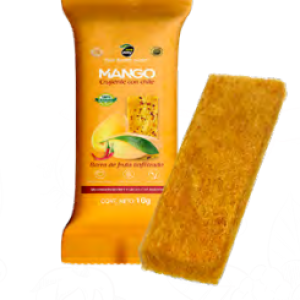 Yummy Healthy Freeze-Dried Mango-Chili bars made with 100% organic fruits no-pesticides or additives 10 gr