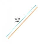 48" wooden stick for cleaning brooms
