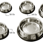 Dog Stainless Steel Plate