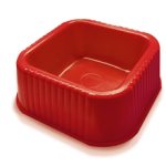 Square Dog Pet Plate