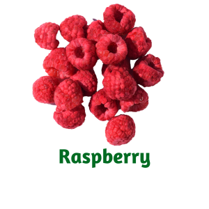 Freeze-Dried Healthy Raspberry snack made with 100% organic fruit 25 gr each