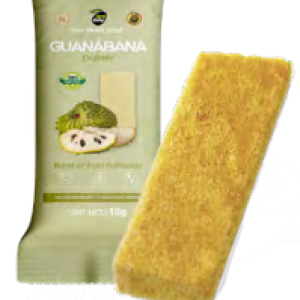 Yummy Healthy Freeze-Dried  soursop bars made with 100% organic fruits no-pesticides or additives 10 gr