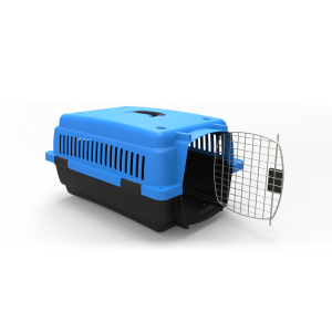 Durable Light Dog Travel Cage Small Airline Approved dim 57x39x31 cm